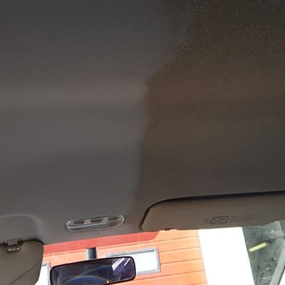 Pranie tapicerki samochodowej – realizacja Cleanpark Szczecin 2