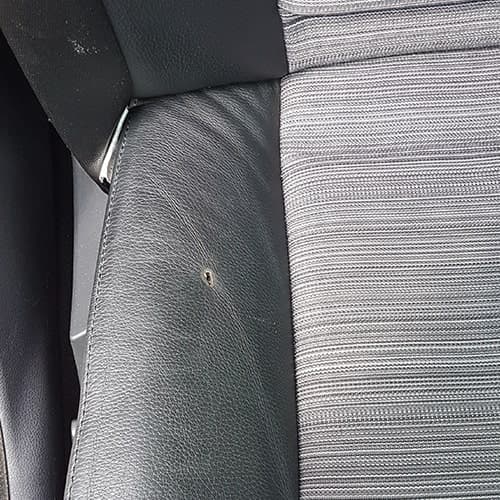 Czyszczenie i renowacja skóry – realizacja Cleanpark Szczecin 2