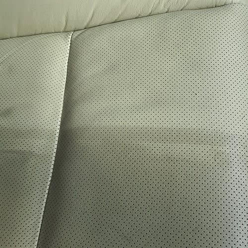 Czyszczenie i renowacja skóry – realizacja Cleanpark Szczecin 1