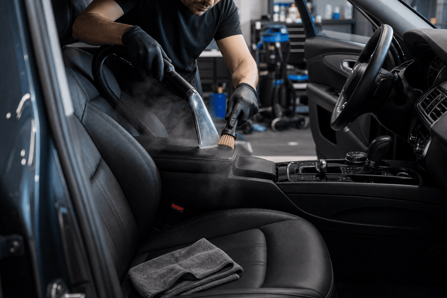 Detailing wnętrza w Cleanpark Szczecin