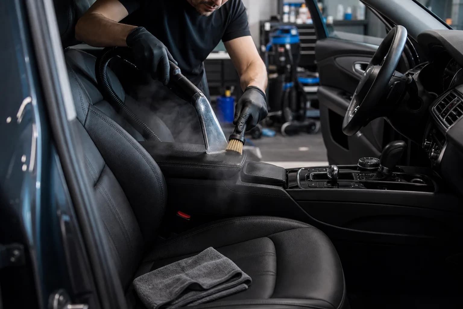 Detailing wnętrza w Cleanpark Szczecin